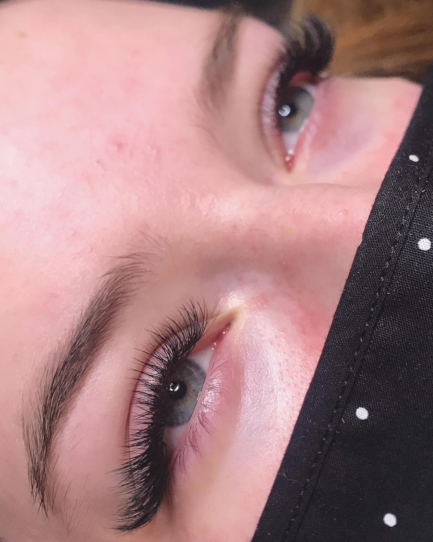 Volume lash set — polka dot mask